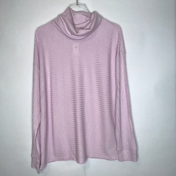 Gap Funnel Neck Ribbed Pullover Sweater Sz LT NEW - Picture 2 of 7